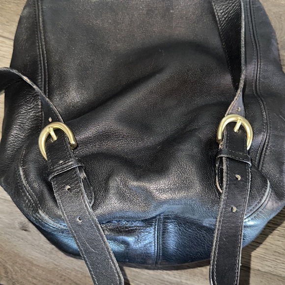 Vintage Coach Leather Backpack - Picture 4 of 7